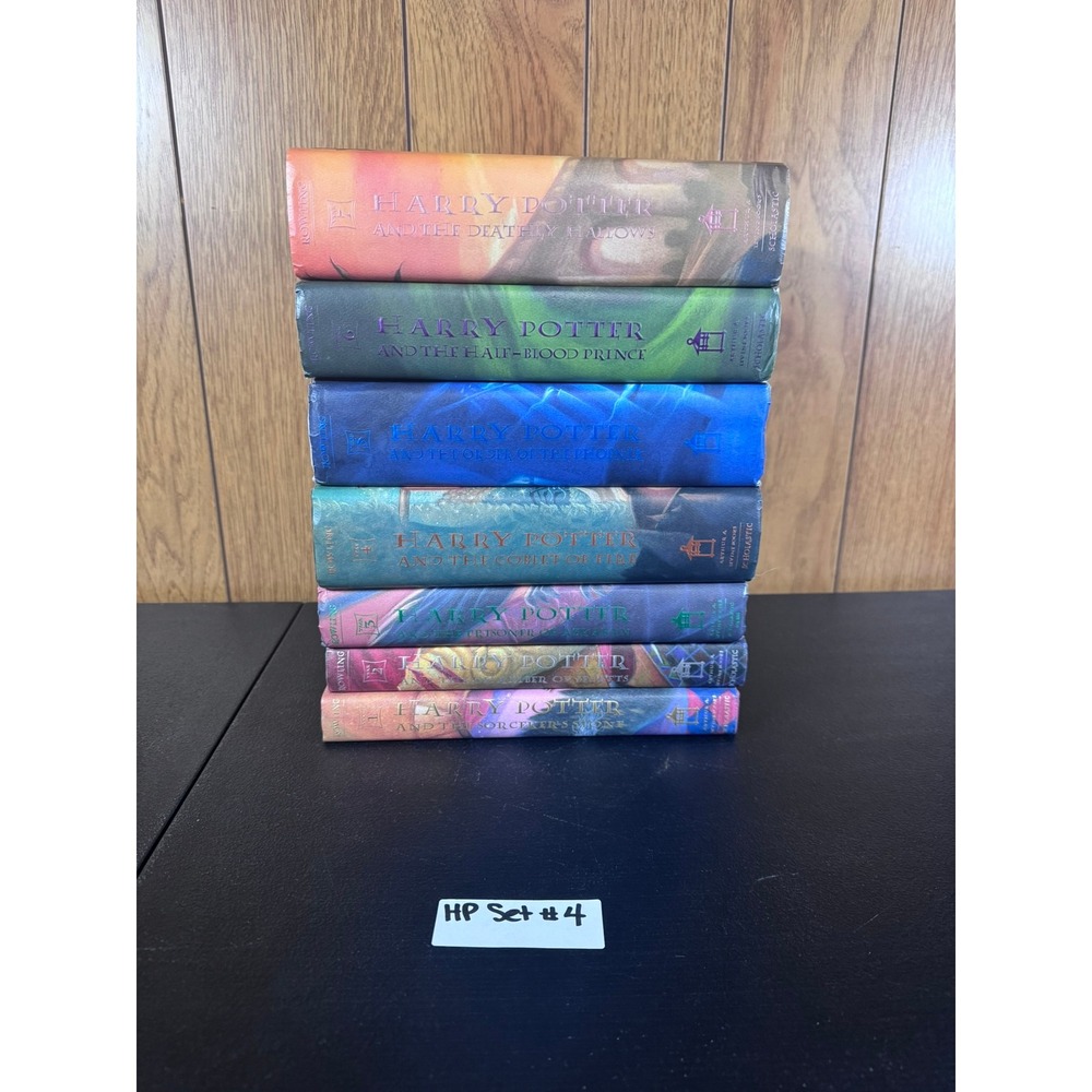 Harry Potter Complete Hardcover Set Books 1-7 Set First Edition (J.K. Rowling)